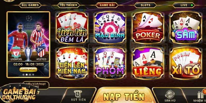 Khám phá loạt game bài đổi thưởng cực hot tại Go88 1 Loạt game bài đổi thưởng vip